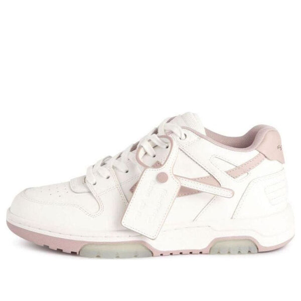 Кроссовки out of office "ooo" low-top sneakers 'pink white' Off-White, розовый