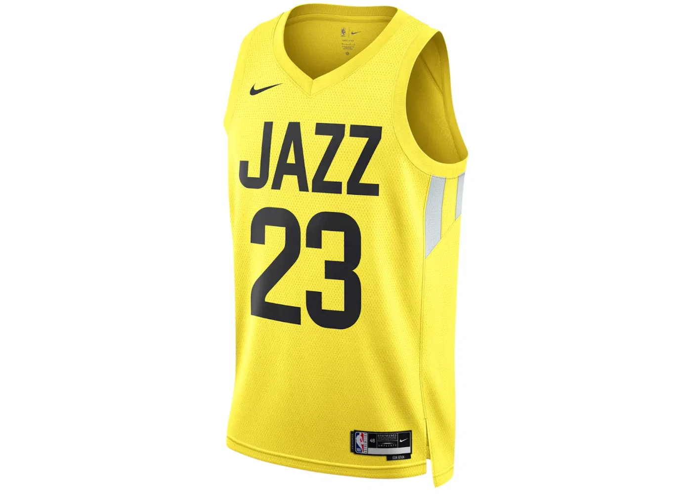 Мужская джерси Nike Lauri Markkanen Utah Jazz Dri-Fit, Yellow