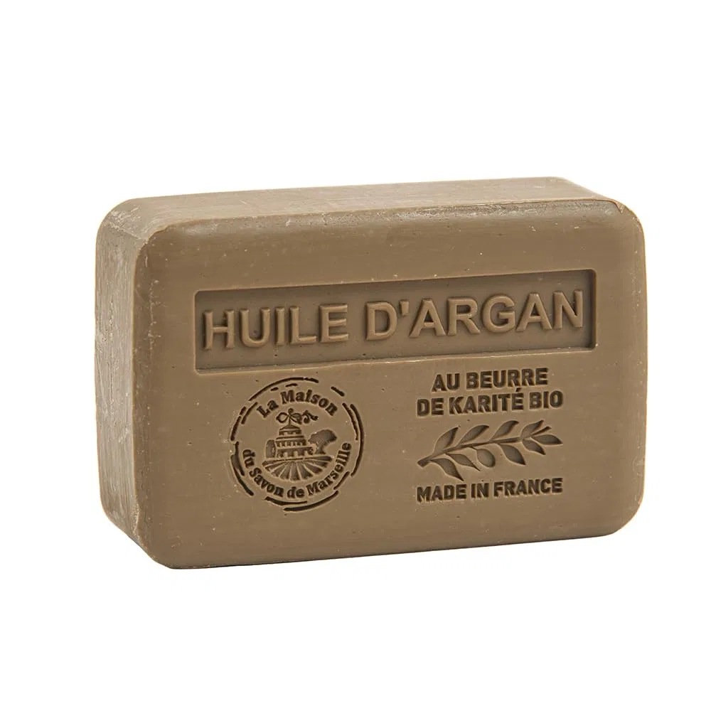 Мыло твердое с органическим маслом ши, LA MAISON DU SAVON, набор 3 x 250 г, аромат масла арганы — фото 2