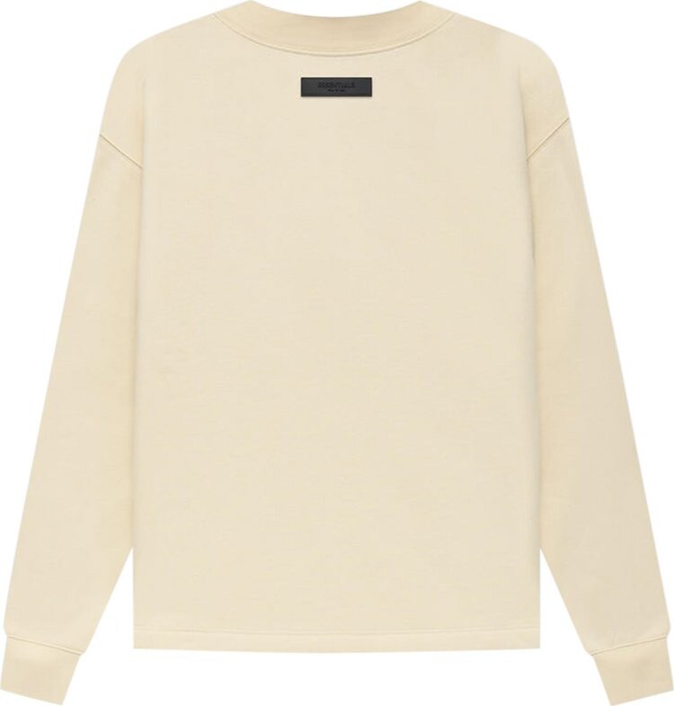 Толстовка Fear of God Essentials Relaxed Crewneck 'Egg Shell', кремовый — фото 3