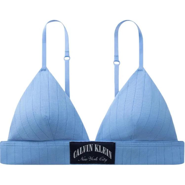 Женский бюстгальтер с регулируемыми бретелями Calvin Klein, Sky Blue