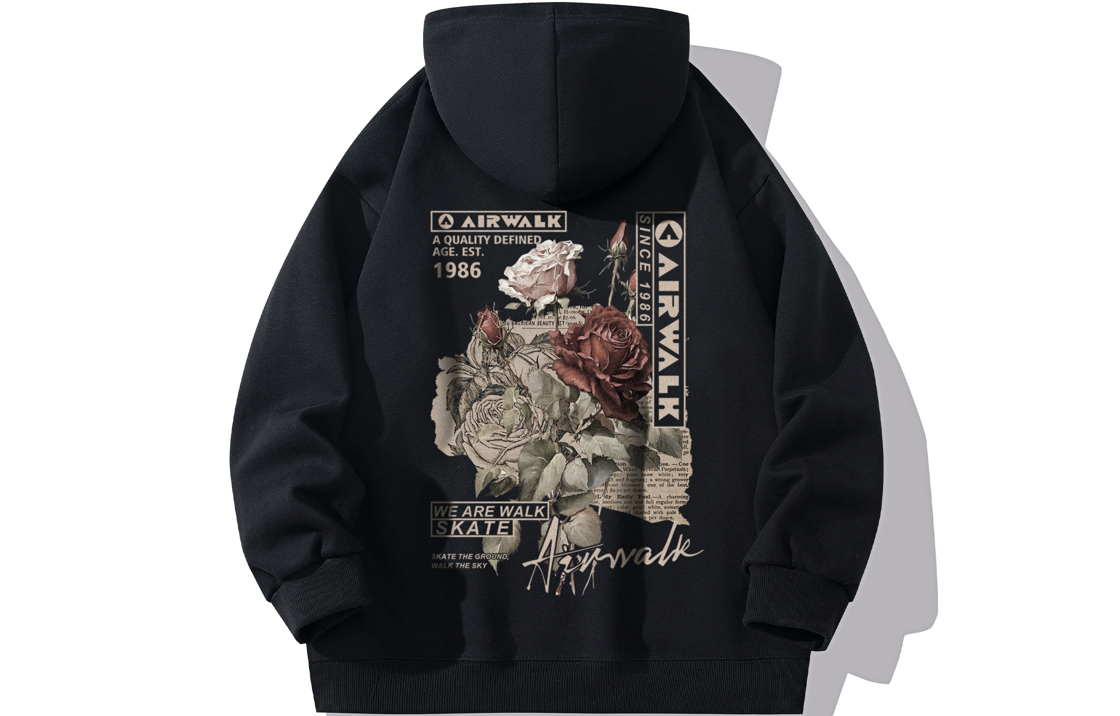 

Свитшот унисекс Airwalk, 2 Pack Fleece-Lined (Black+Black)