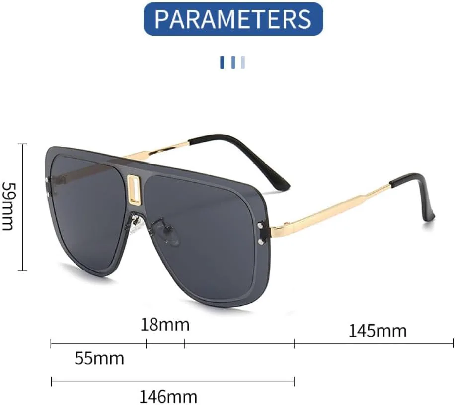 

Солнцезащитные очки Clear Shades Vintage без оправы для женщин, модные солнцезащитные очки в металлической оправе для мужчин и женщин, очки для путешествий MTZJH, C3