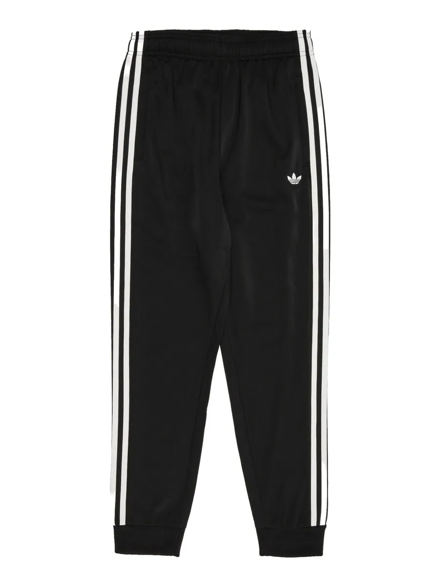 Зауженные брюки ADIDAS ORIGINALS 'Sst' черного цвета