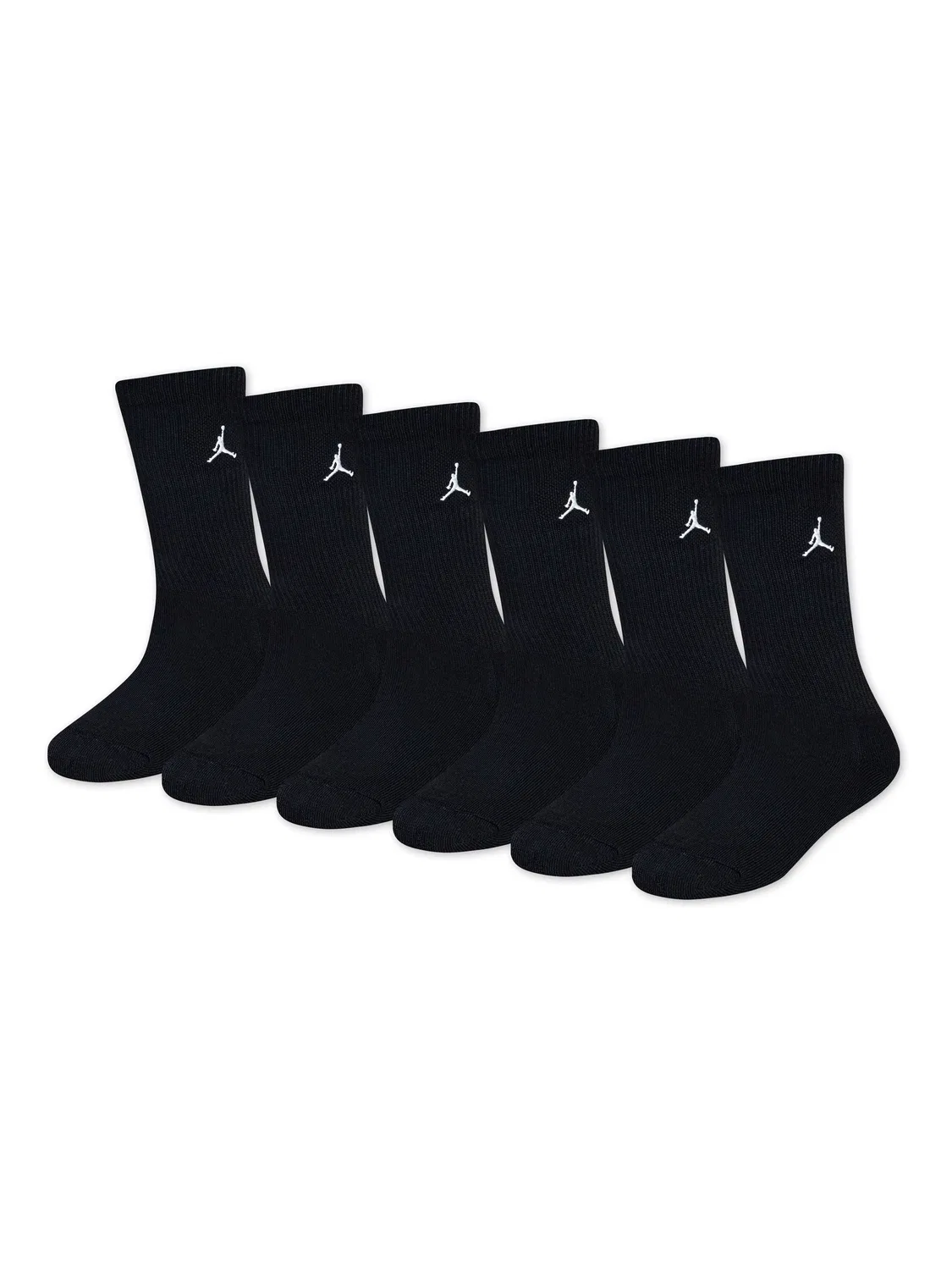 Носки повседневные, 6 пар Jordan Black