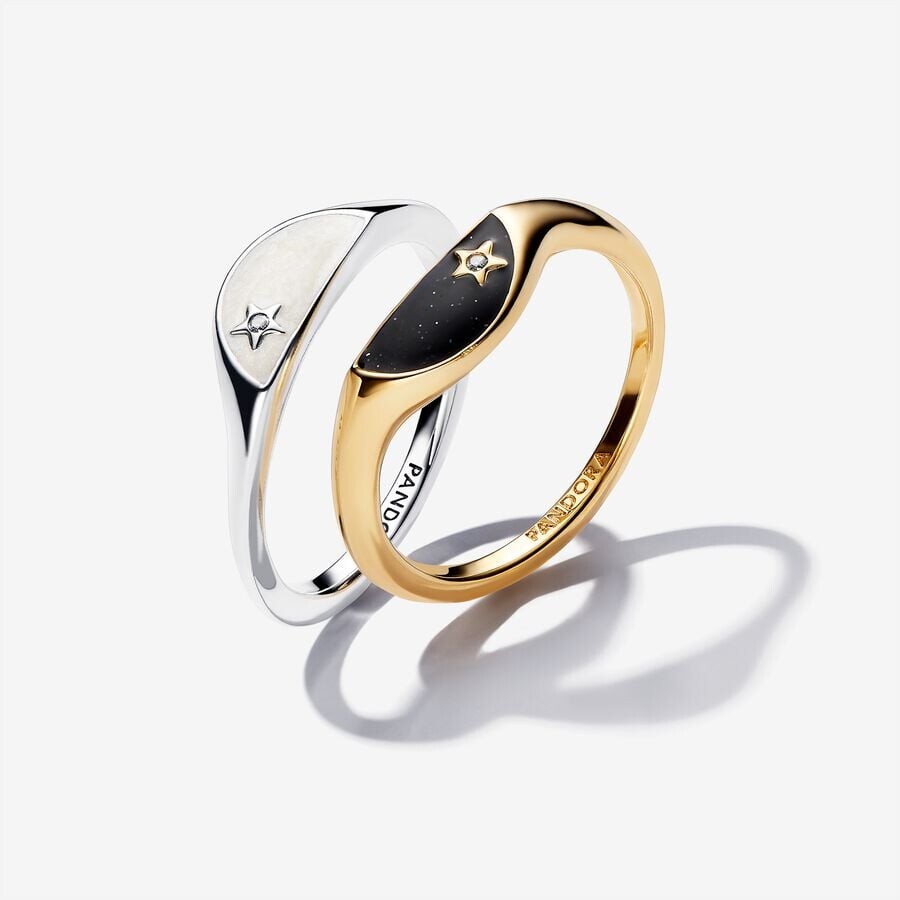 

Ювелирный комплект Pandora ME Day & Night Ring, 2 предмета