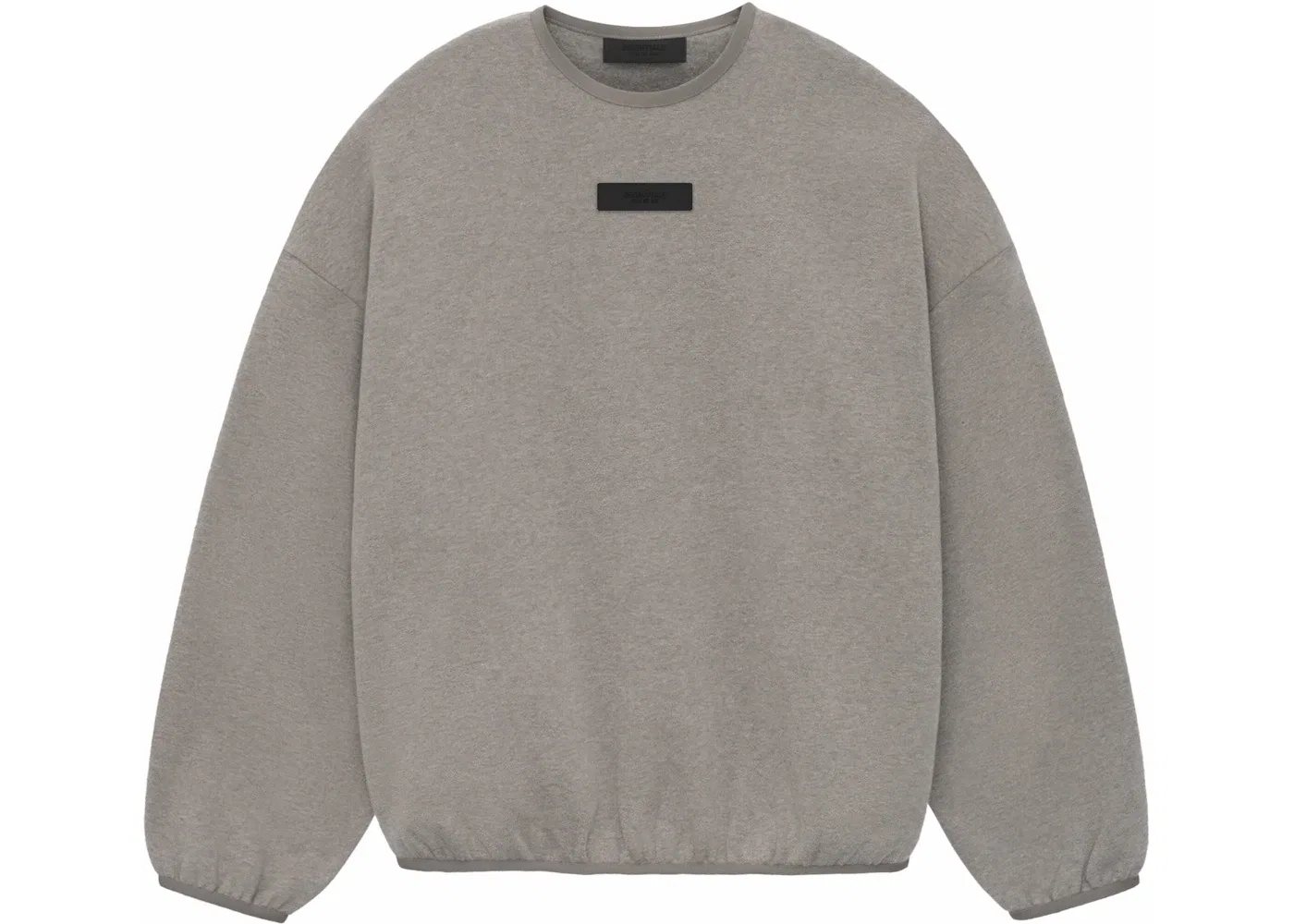 Мужской свитшот с длинным рукавом Crewneck Fear of God, Heather Grey