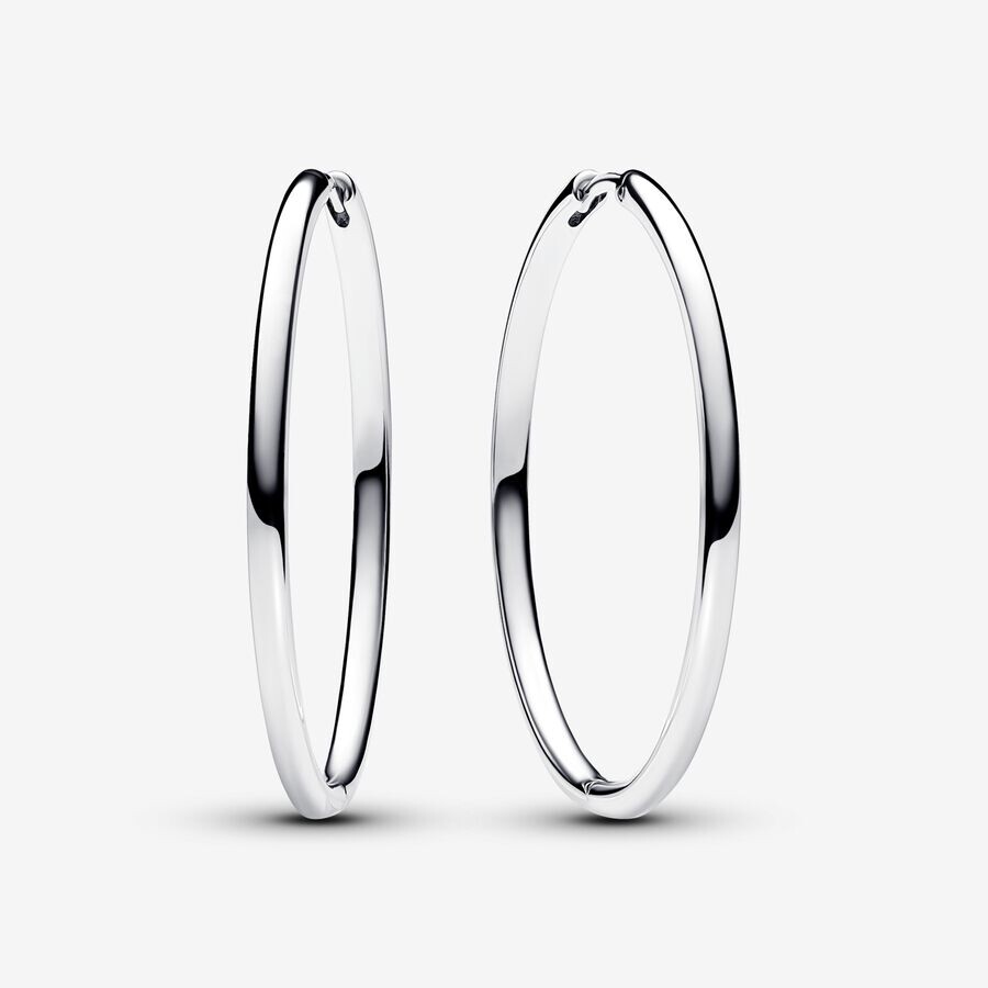 

Серьги Pandora Moments 40 mm Charm, серебро