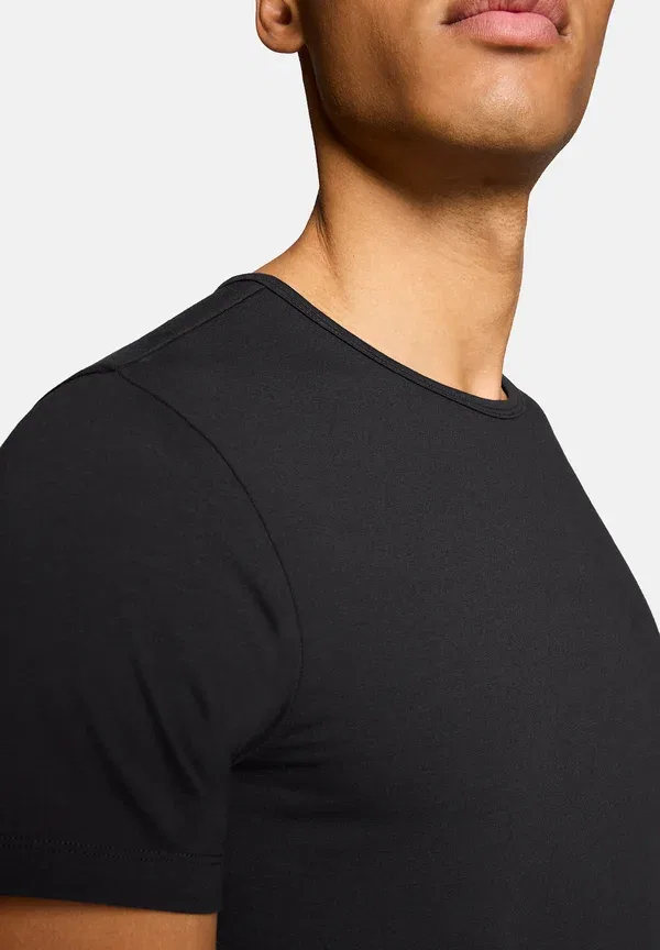 Футболка Levi'S Herren 6-er Pack мужская Herren Unterhemd Rund-Ausschnitt - майка, черный — фото 3