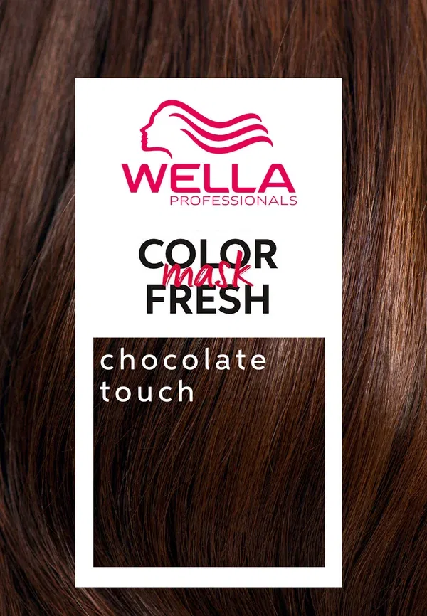Маска для волос 2-в-1 Professionals Color Fresh Mask Wella, Chocolate Touch, 150 мл, шоколадный — фото 3