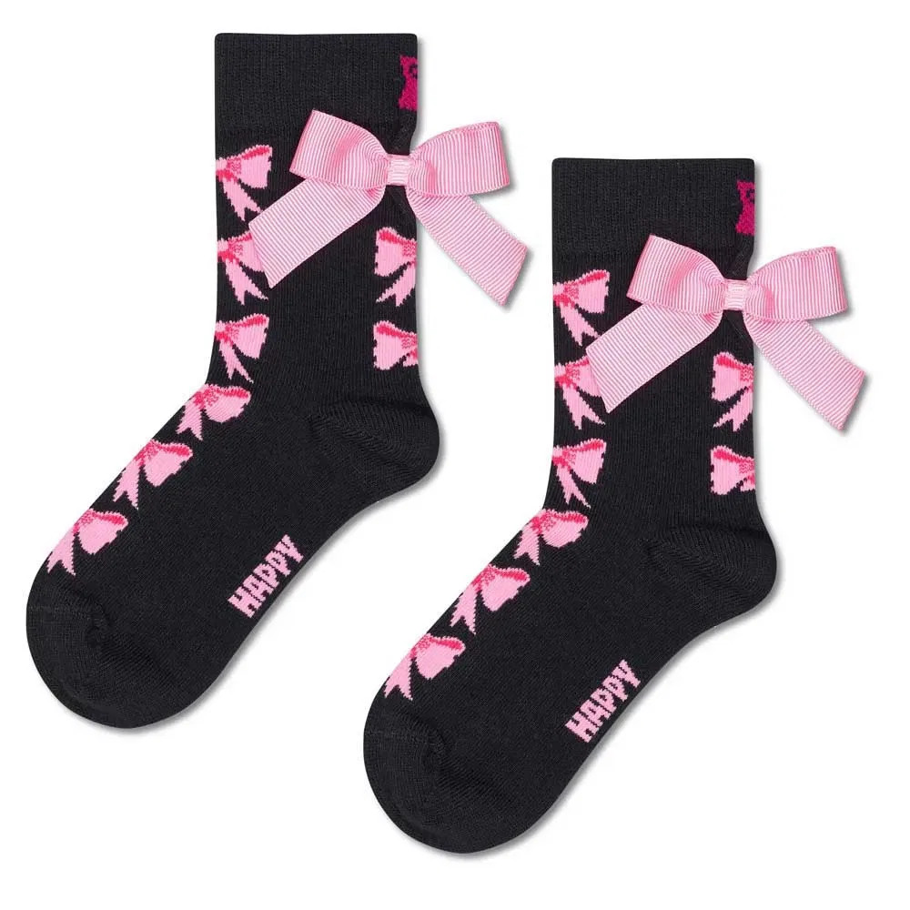 Носки Bow Crew Happy Socks, черный