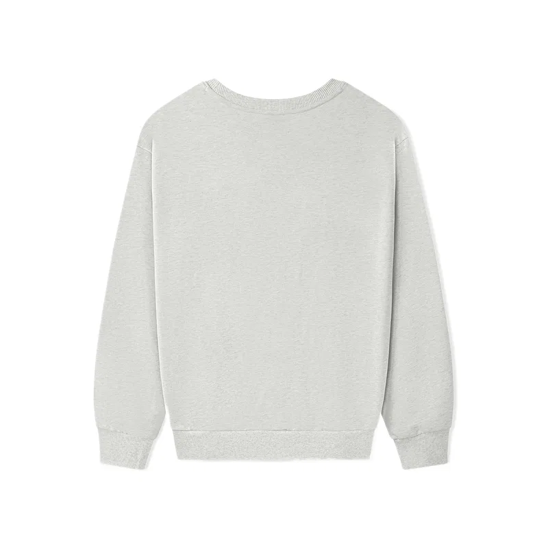 Детский свитшот с круглым вырезом Light Heather Gray/0248 Skechers, Light Heather Gray/0248 — фото 3
