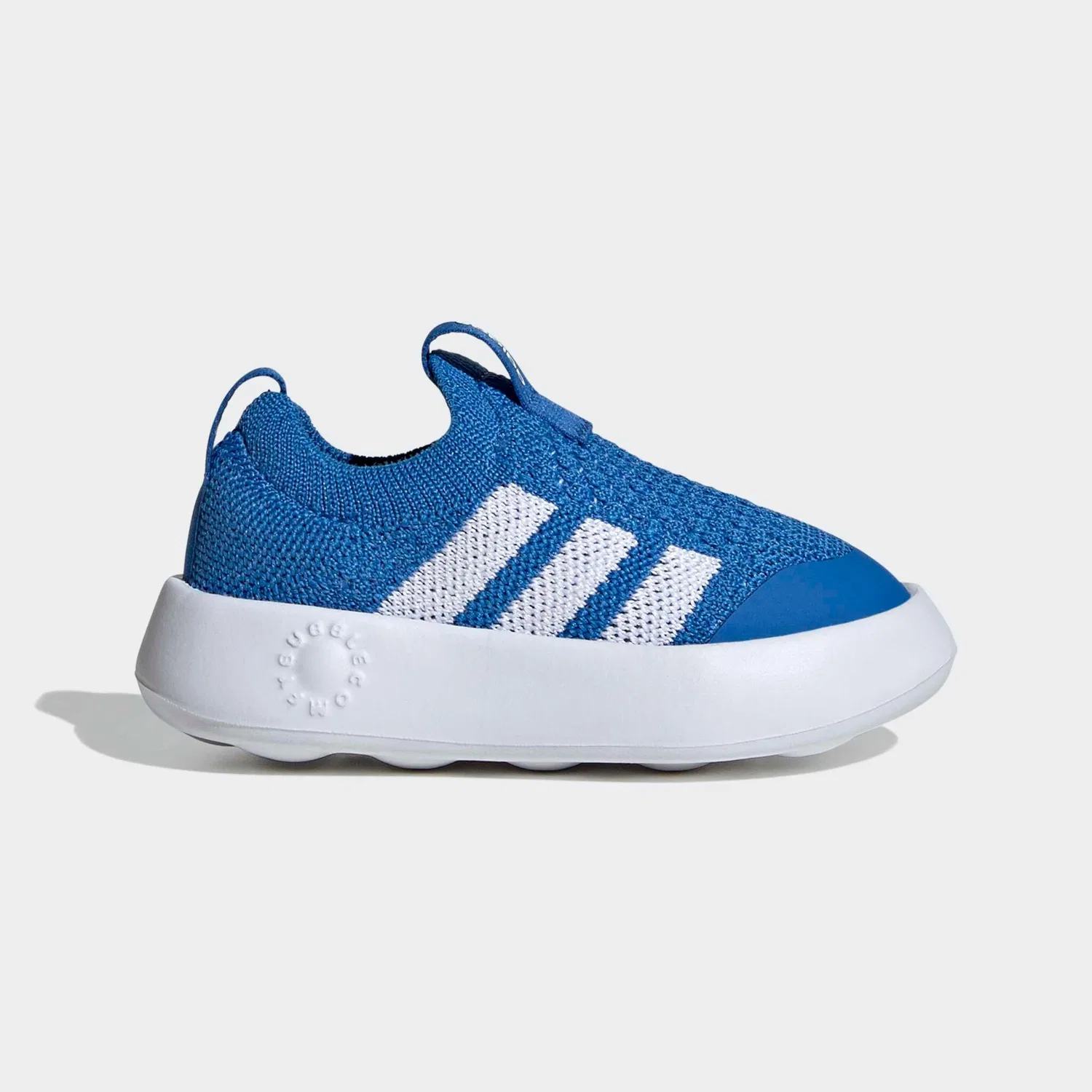 Детские кроссовки-слипоны с технологией Bubblecomfy Adidas Sportswear, Bright Royal/Ftwr White/Core Black — фото 3
