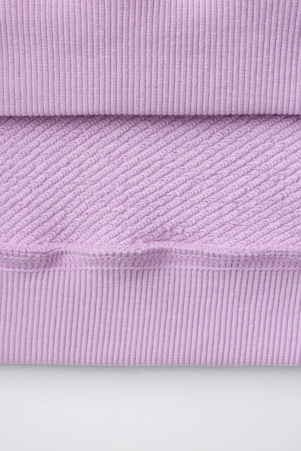 Плюшевая футболка для бега ZARA, Light Mauve — фото 4