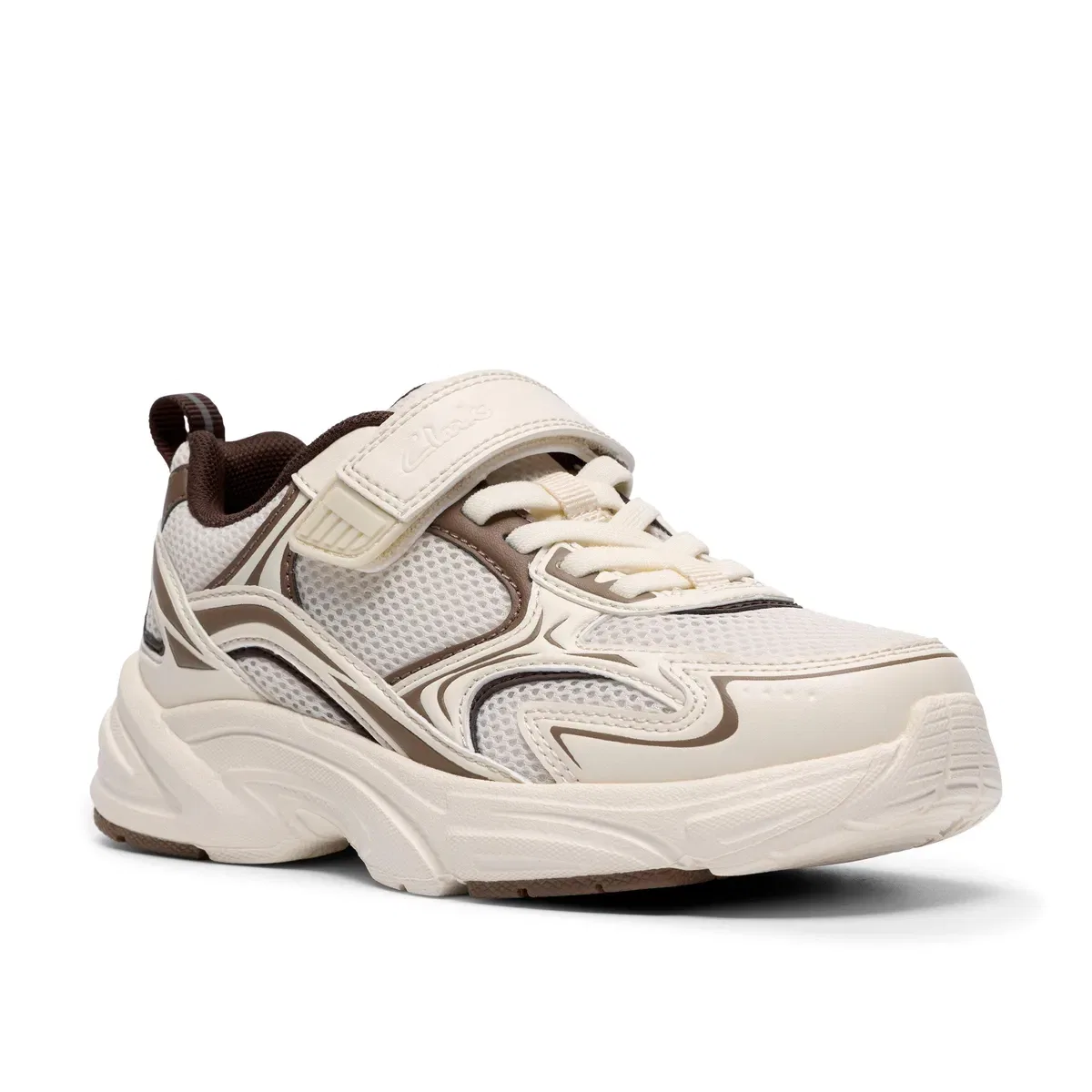Кеды Clarks Craftonpark, Цвет White — фото 4