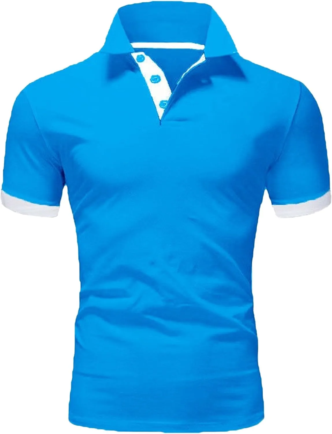 

Мужская хлопковая поло для гольфа Casual SWJGLITTR