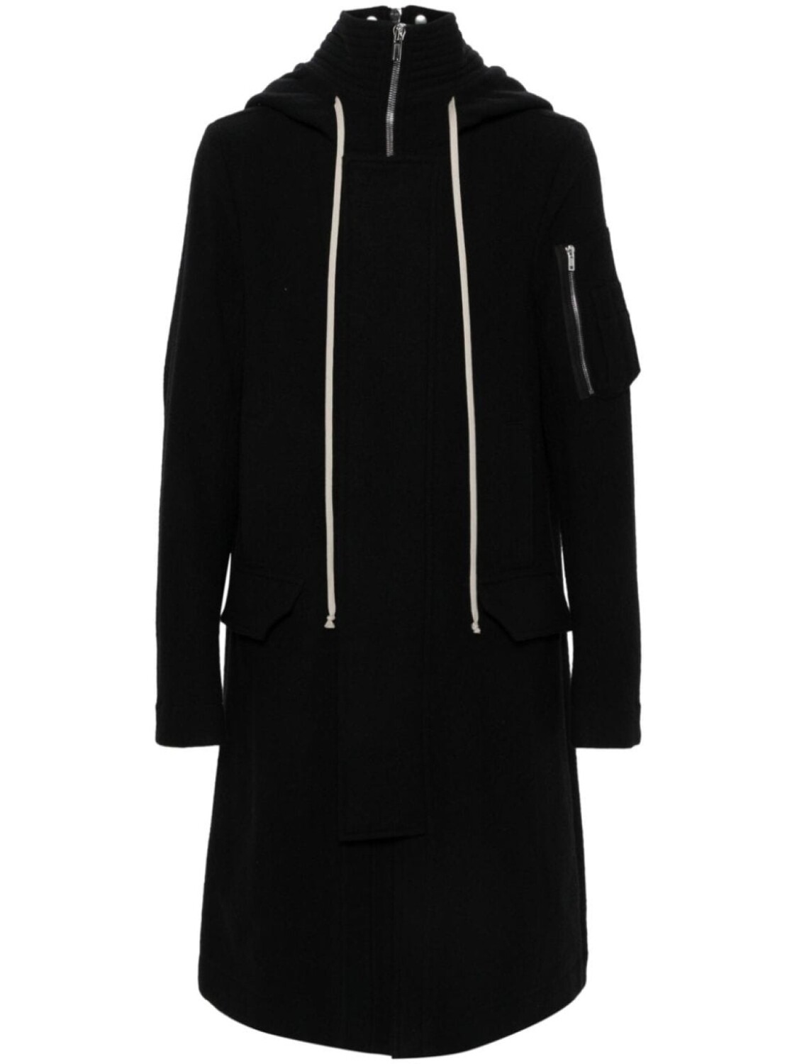 

Rick Owens пальто Мегапарка, черный