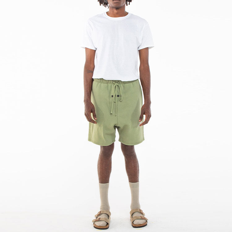 Спортивные шорты Fear of God Essentials x Union LA FW21 Vintage Short Army FOG-FW21-087, зеленый — фото 3