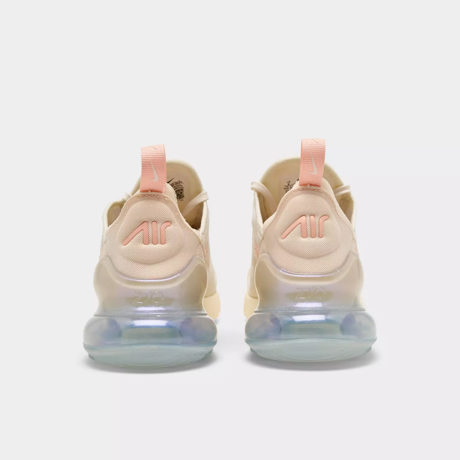 Кроссовки Women's Nike Air Max 270 Casual, кремовый/бежевый — фото 4