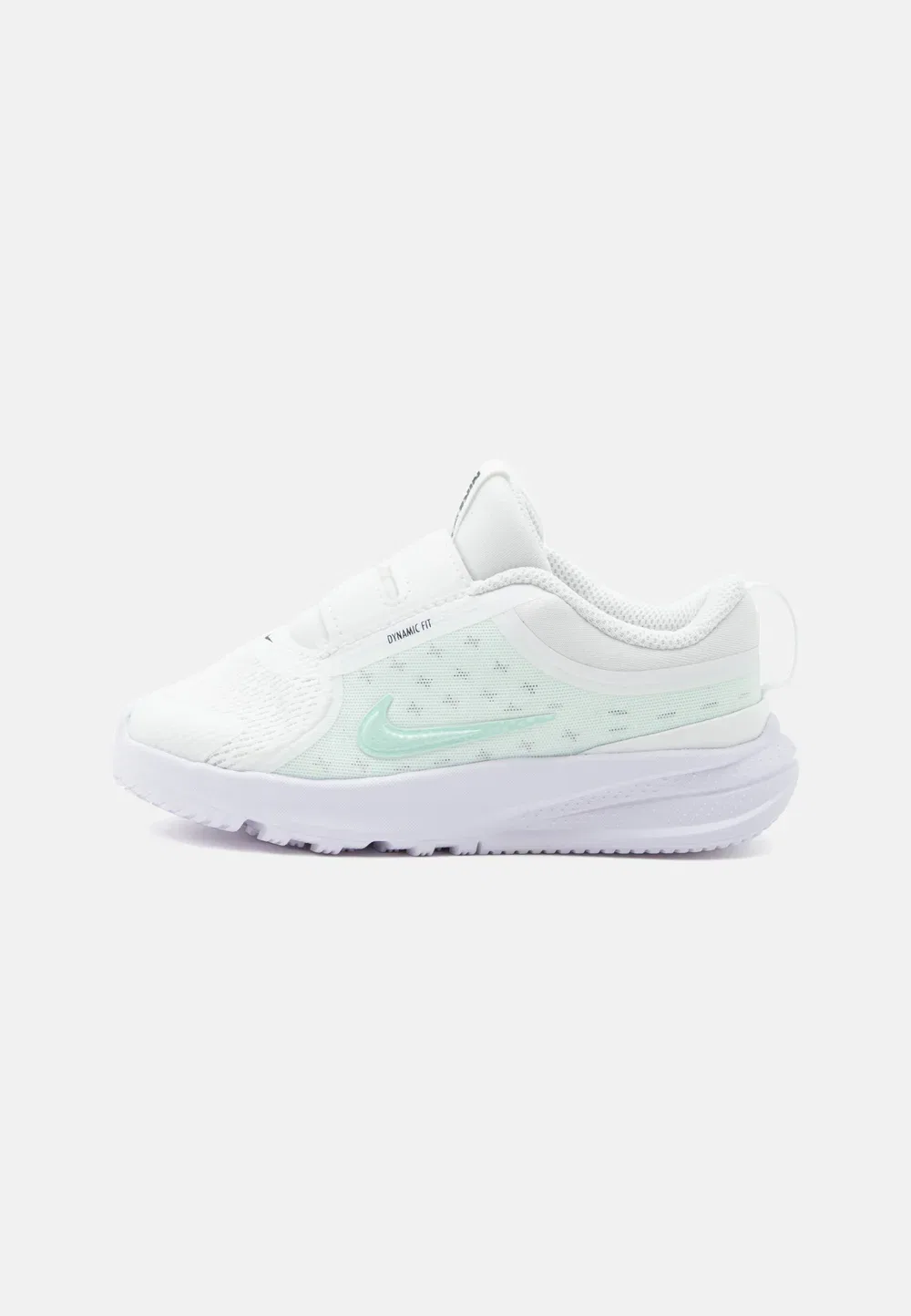 Кроссовки Star Runner 5 унисекс для бега по шоссе Nike Performance, Summit White/Arctic Green/Black/Barely Green — фото 2