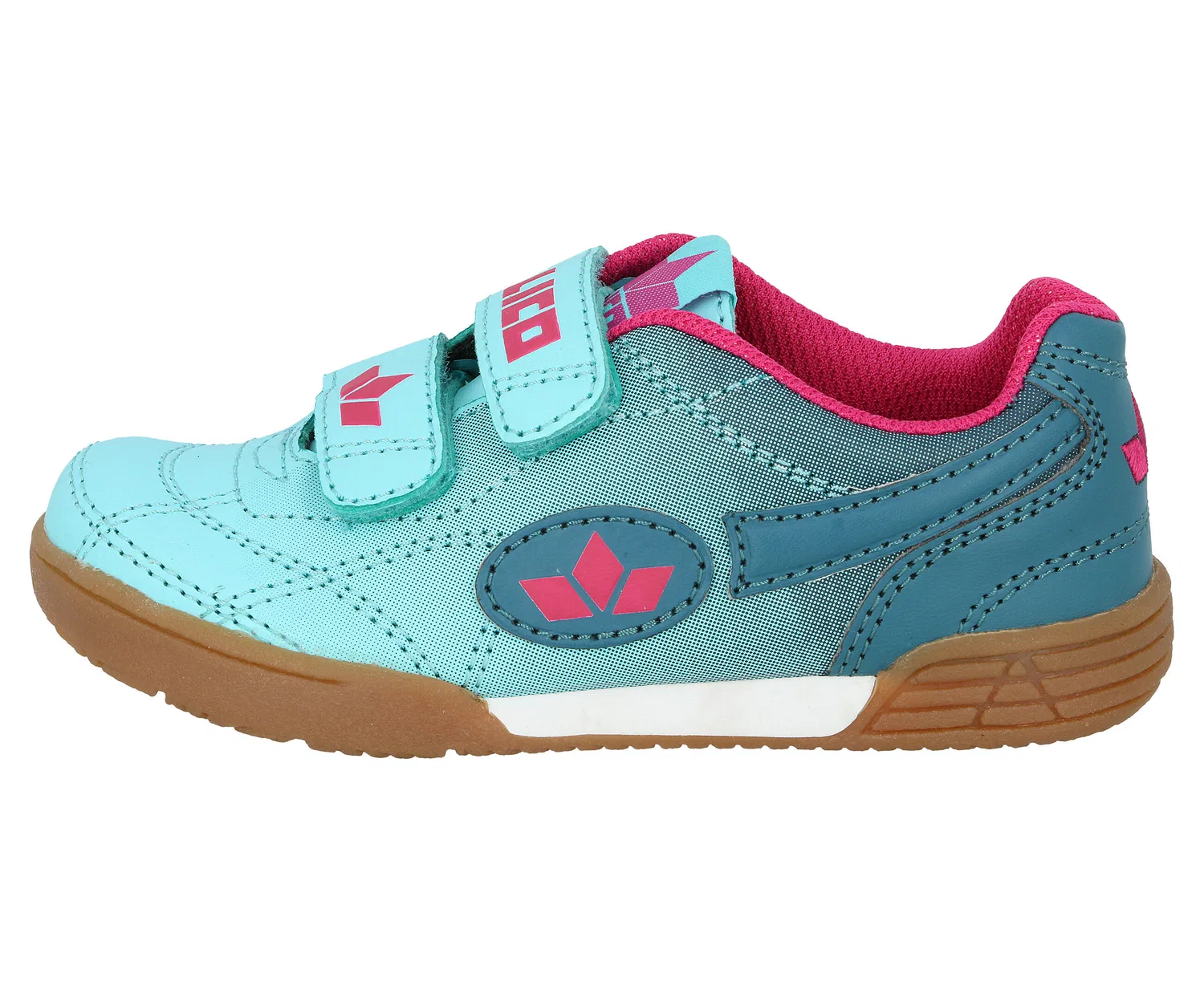 Детские кроссовки для девочек с липучкой Bernie V Lico, Blau — фото 2