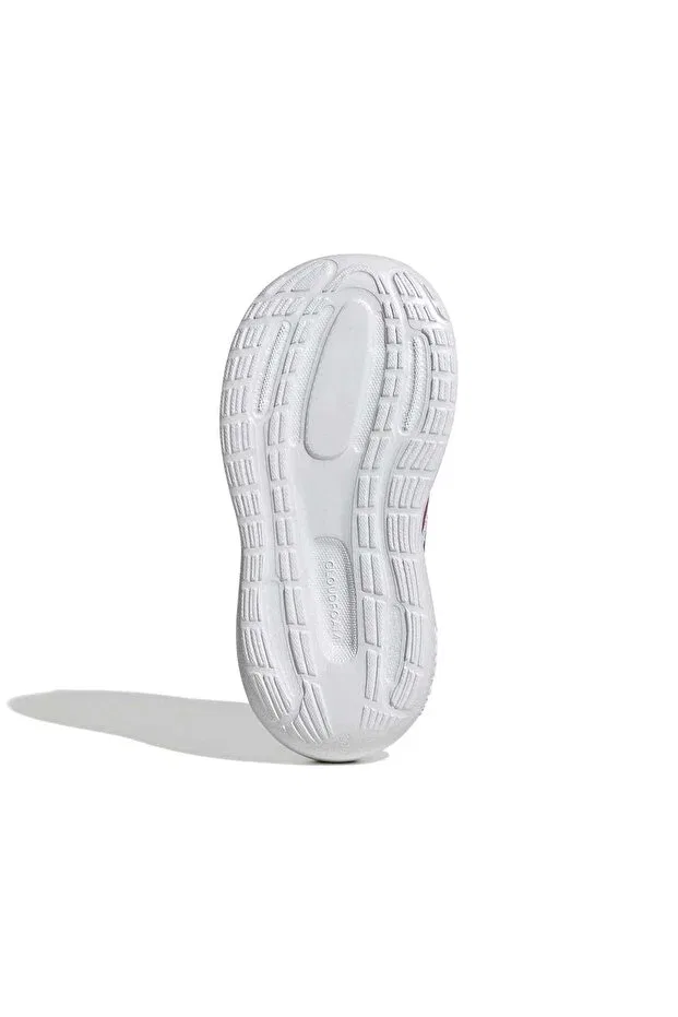 Детские кроссовки для девочек текстильные Runfalcon 5 el i unisex baby sneakers jp9409 Adidas, Cloud White / Clear Pink / Gre — фото 4