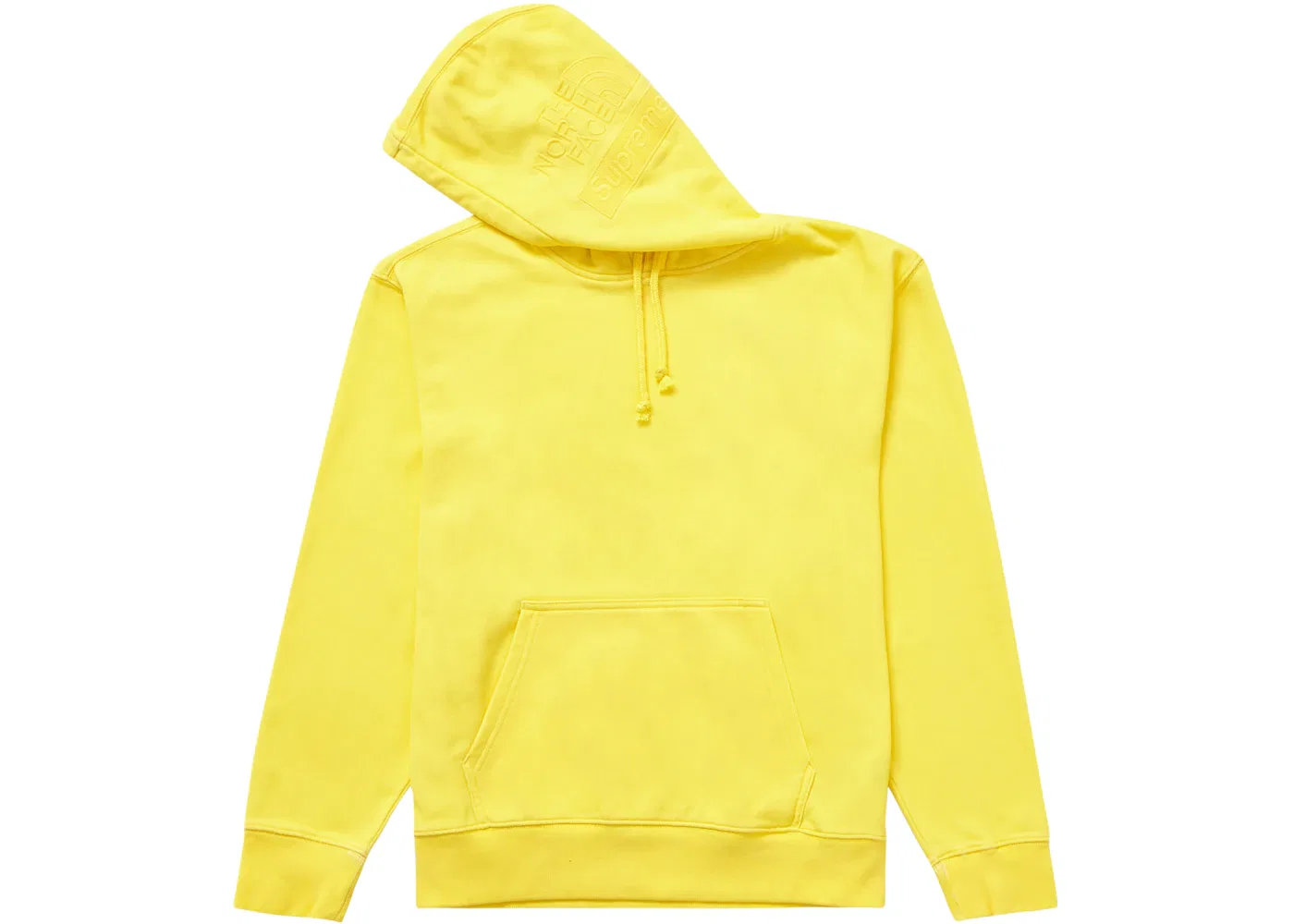 Мужской худи с принтом Pigment Printed Supreme The North Face, Yellow