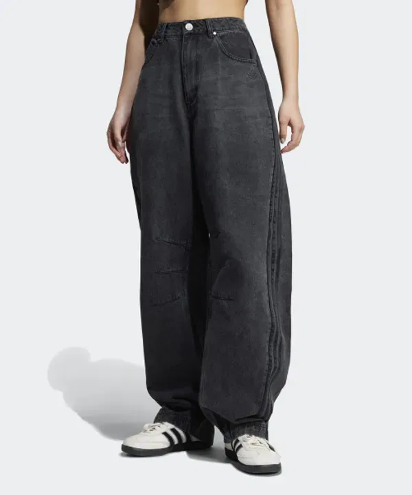 Джинсы бананы Adilenium 3, Adidas, черный