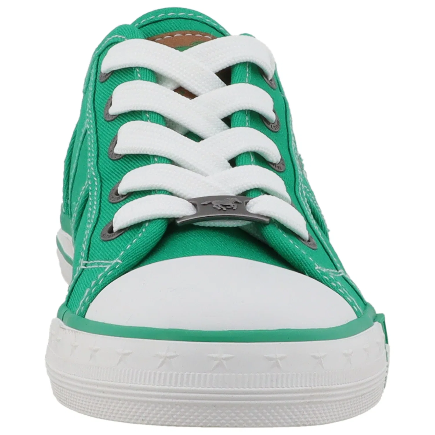 Детские кроссовки на шнуровке с контрастной отделкой Mustang Shoes, Green — фото 3