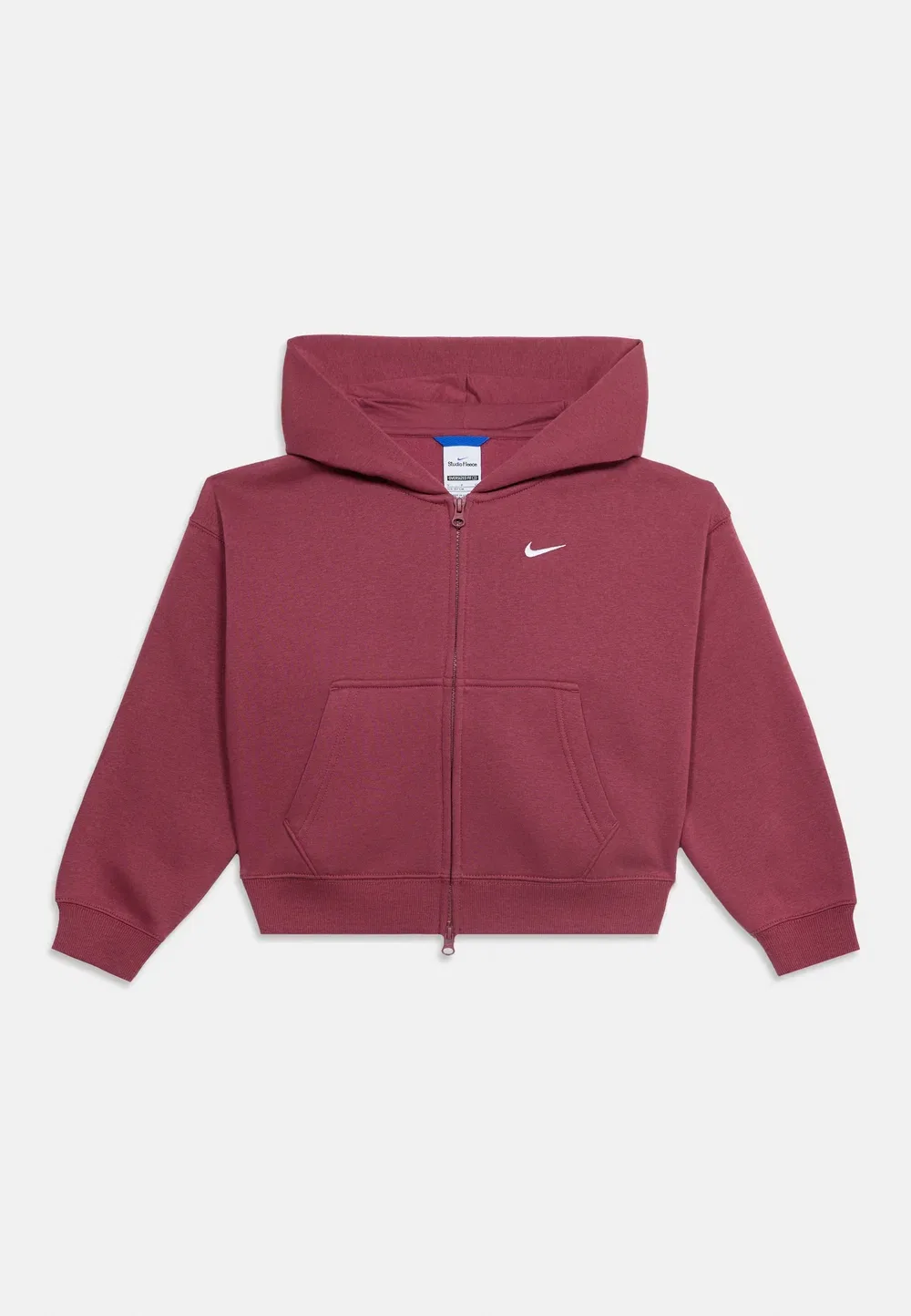 Студия - толстовка на молнии Nike Sportswear, Pink Smoke/White — фото 3