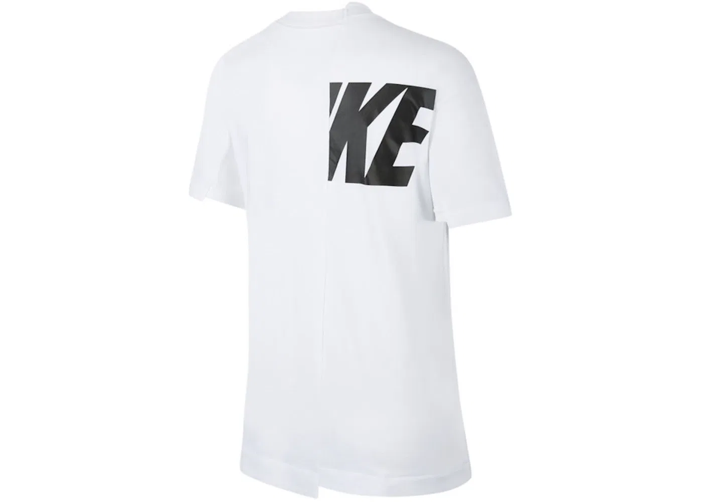 Женская футболка с принтом Nike x Sacai Tee, White — фото 2