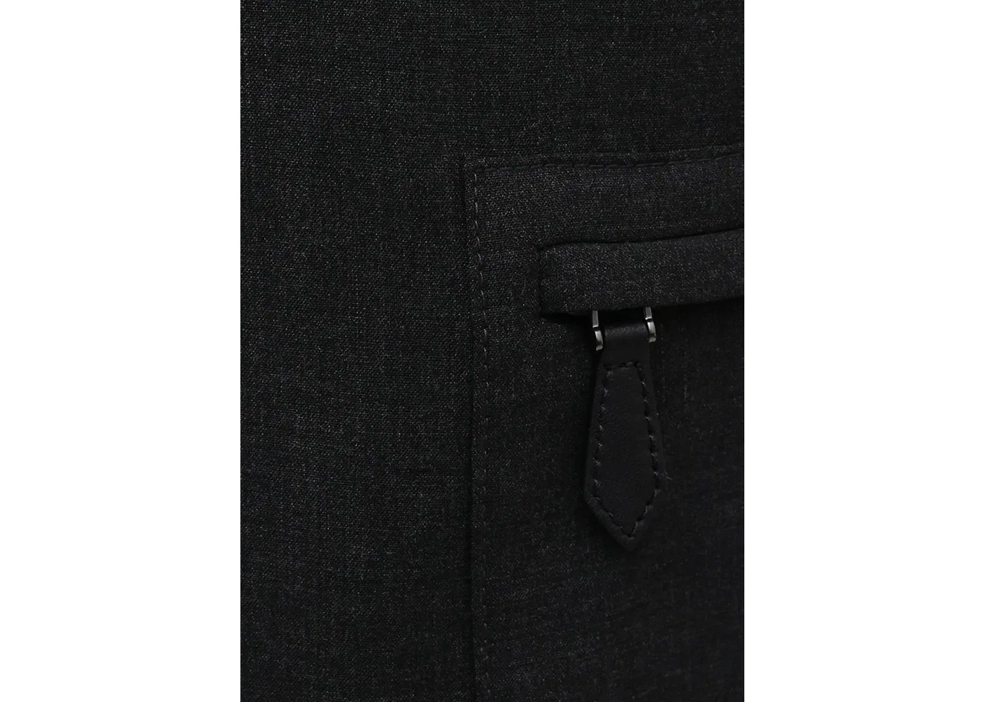 Мужские брюки карго из шерсти с эластаном Burberry, Dark Gray — фото 2