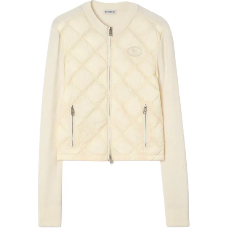 Женское пуховик Burberry, Porcelain White