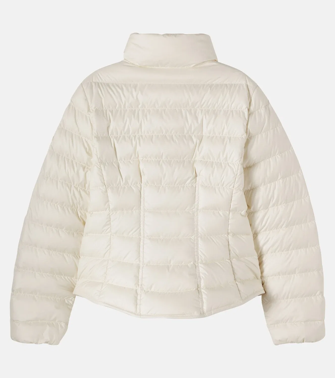 Легкая куртка с наполнителем из пуха и пера Kaia Moncler Enfant, белый — фото 3