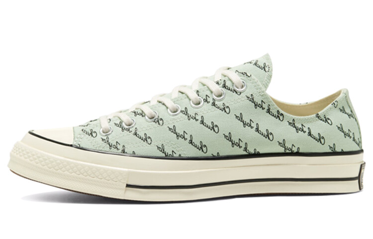 

Кроссовки Chuck 70 Converse Low 'Scripted Signature Print - Green Oxide'