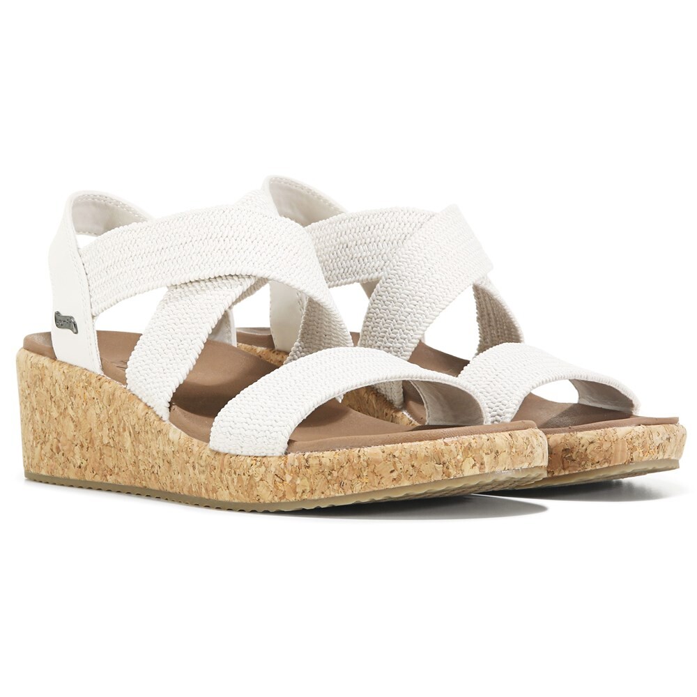 

Женские сандалии на танкетке Arch Fit Beverlee Love Stays Skechers, белый