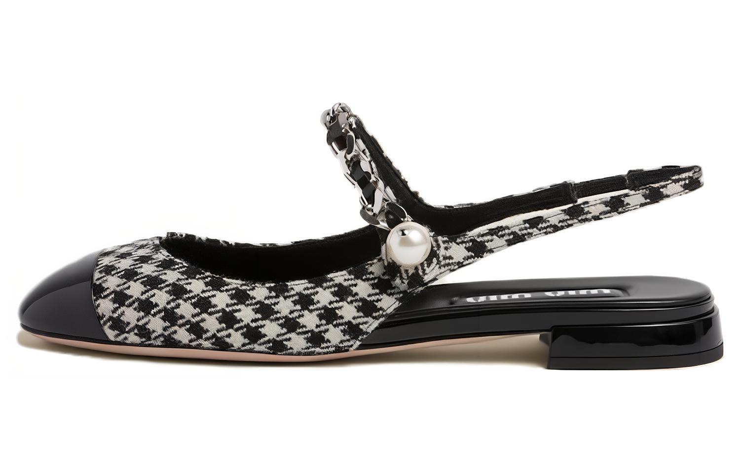 MIU MIU Женские черные повседневные туфли на каблуке 1 см