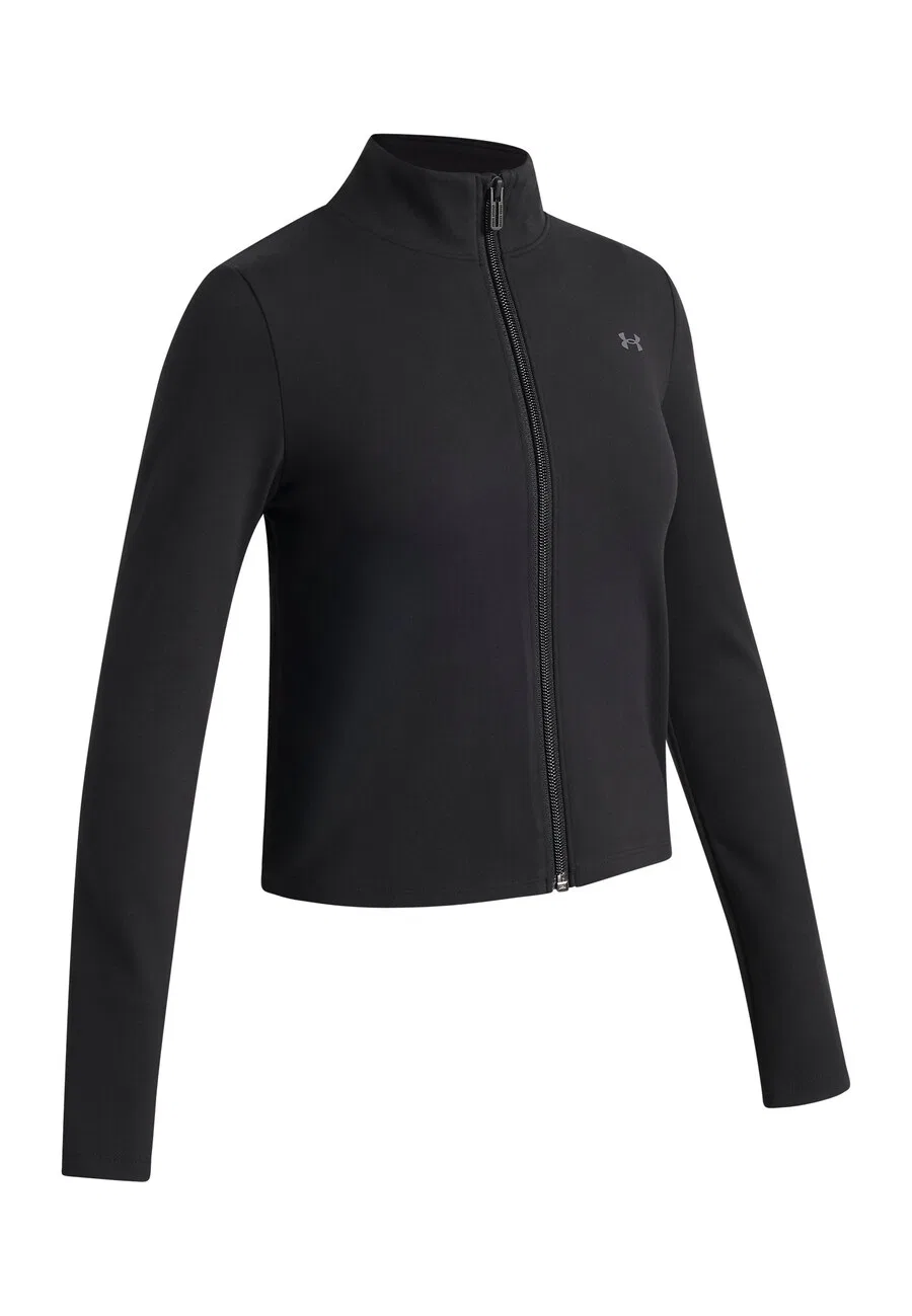Спортивная толстовка на молнии UNDER ARMOUR 'Motion' черного цвета — фото 2
