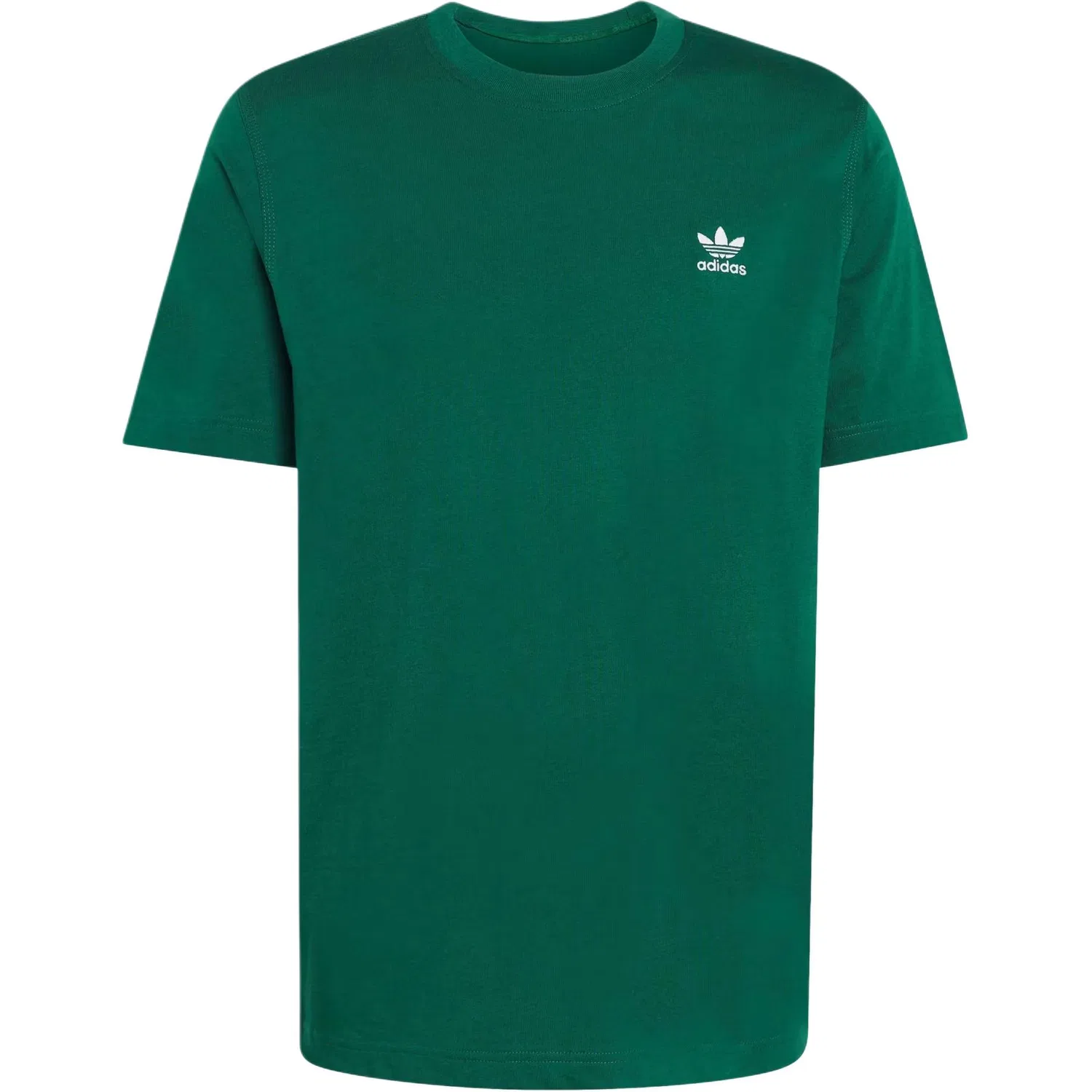 Мужская футболка с принтом Trefoil Essentials Adidas Originals, Preppy Green