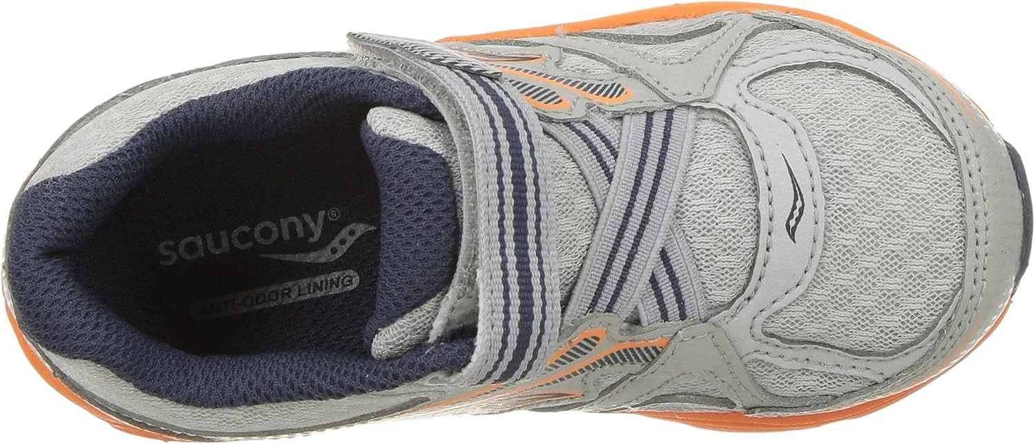 Детские кроссовки для мальчиков Baby Ride 9 Saucony, Grey — фото 3