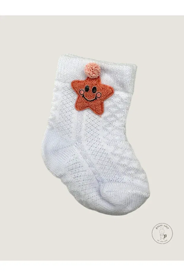 Детские носки для девочек хлопковые 3 шт Gizem, Multicolor — фото 3