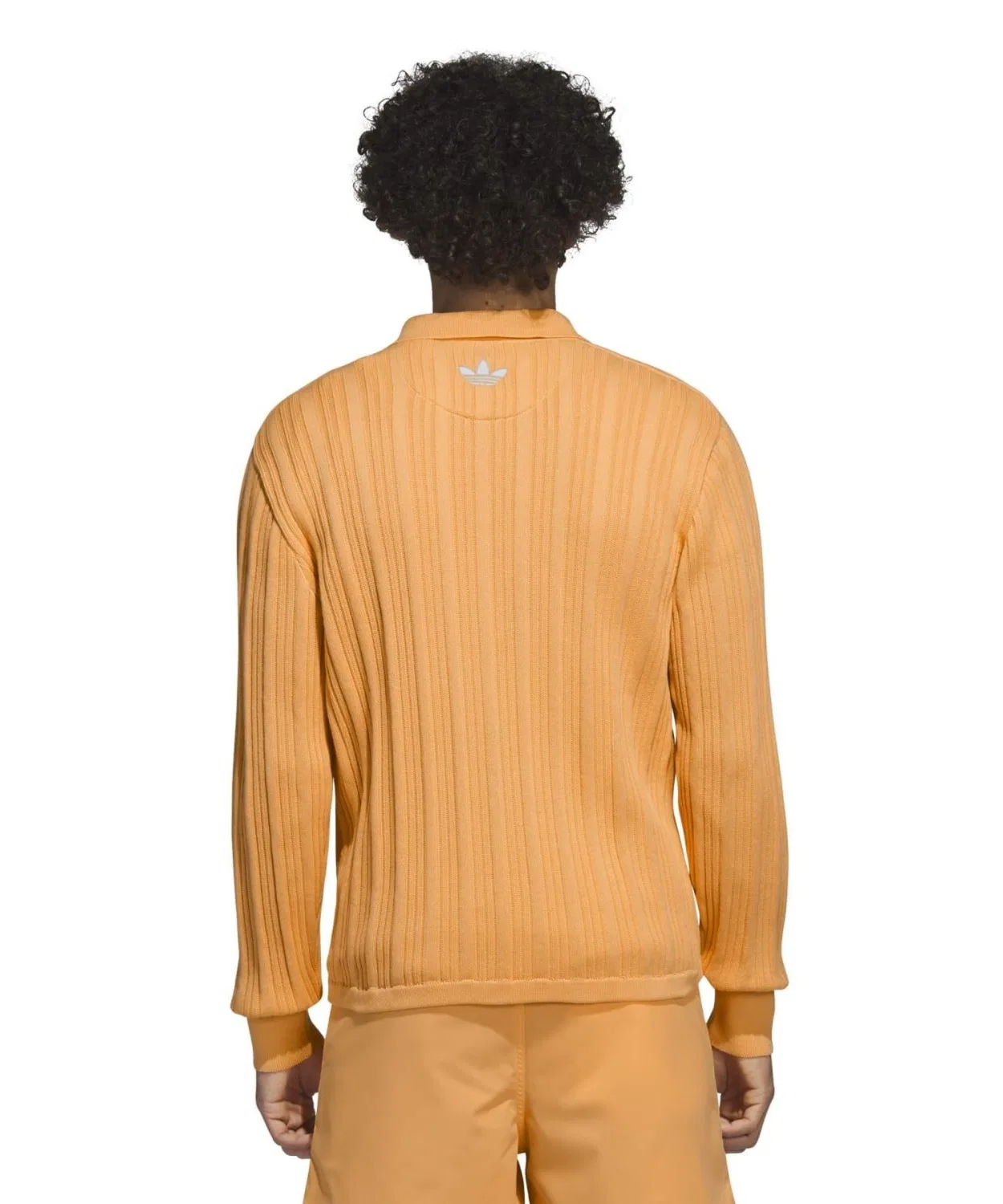 Мужское/Женское лонгслив с принтом, модель PW KNIT LS JRSY Adidas, Orange — фото 2