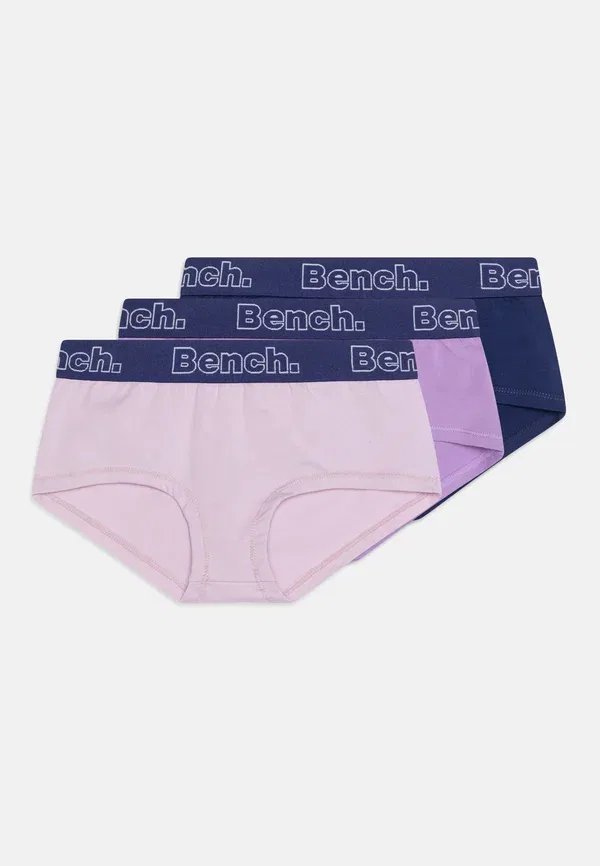 Комплект из 3 трусиков - хипстеры Bench, фиолетовый