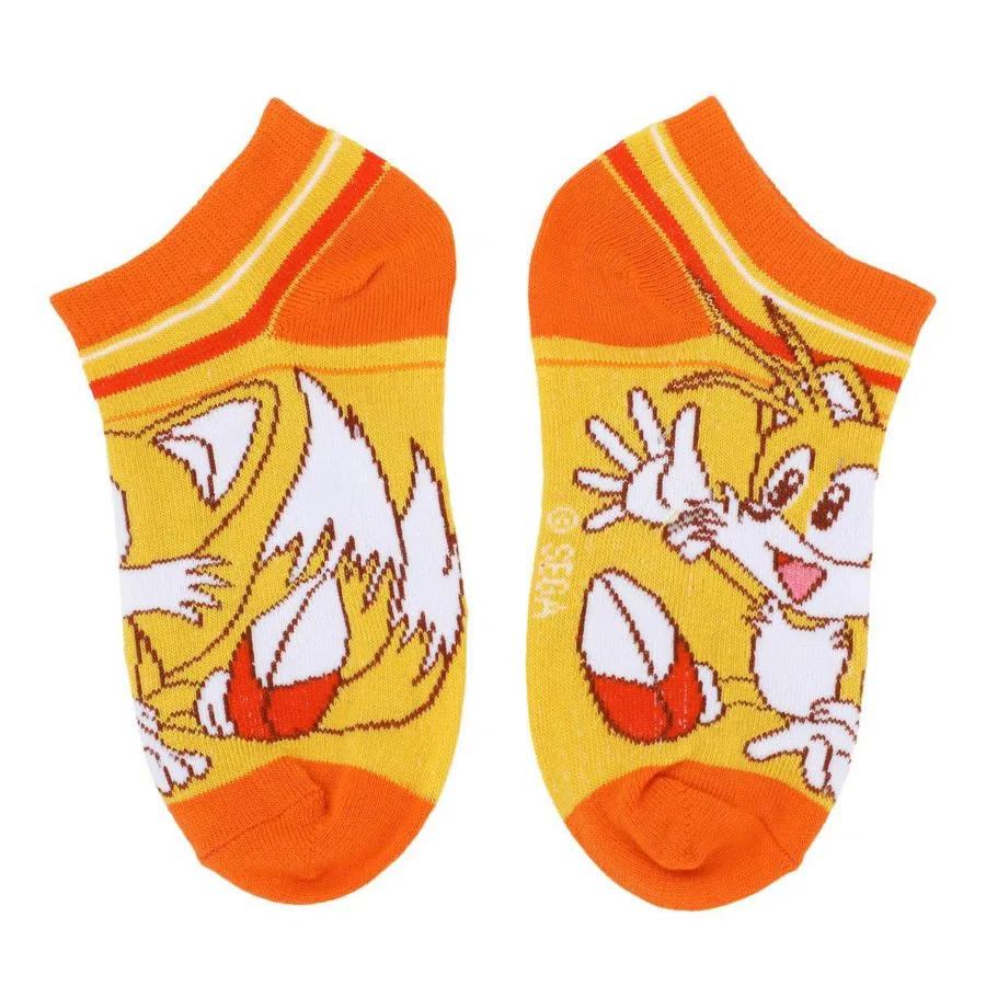 Носки детские Sonic The Hedgehog, 6 пар, с принтом, Characters 6-Pack Sonic The Hedgehog, Seg Kids Characters — фото 3