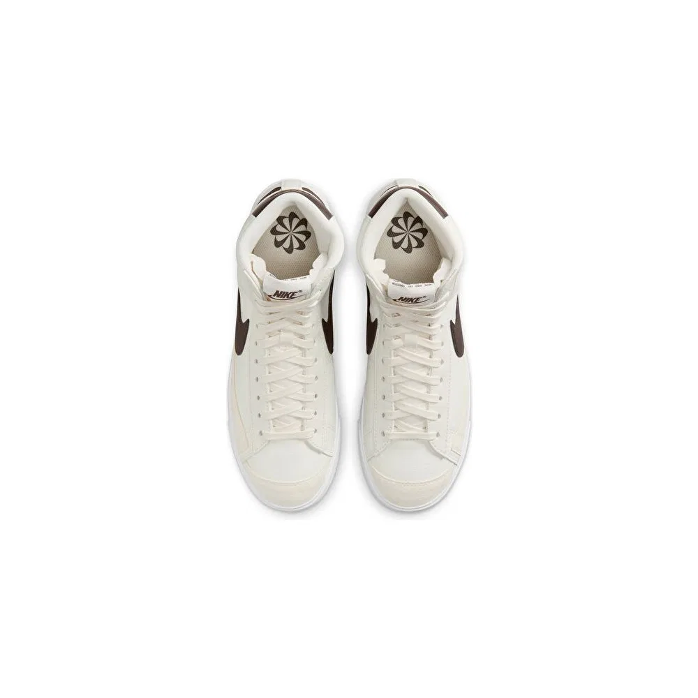 Детские кроссовки унисекс Nike W Blazer Mid 77 Next Nature, Белый — фото 4