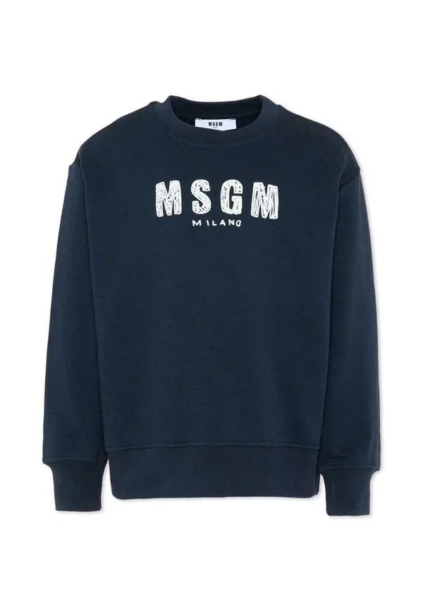 Свитшот с принтом Sweatshirt Msgm, синий