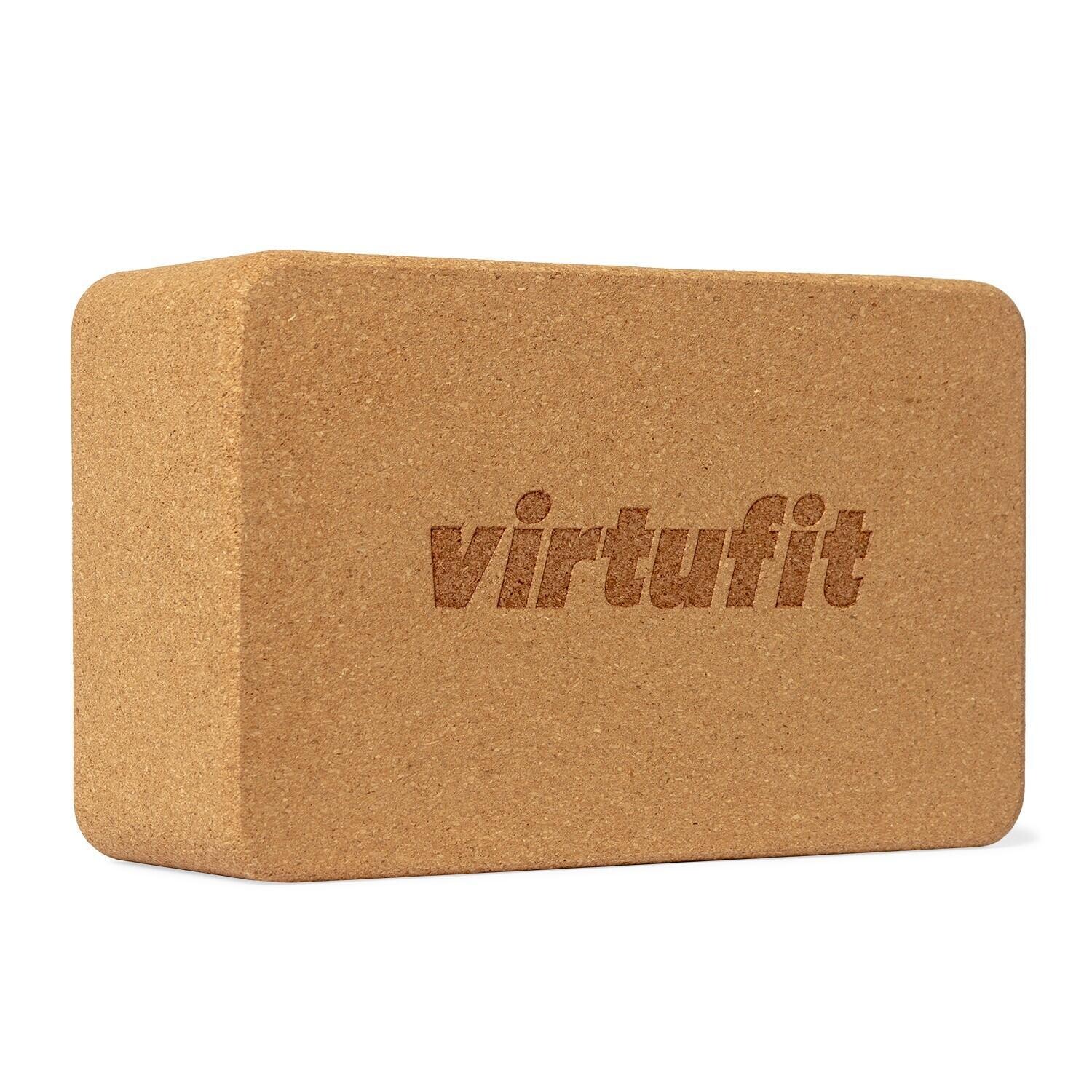 

Пробковый блок для йоги премиум-класса — 100 % экологичный VIRTUFIT