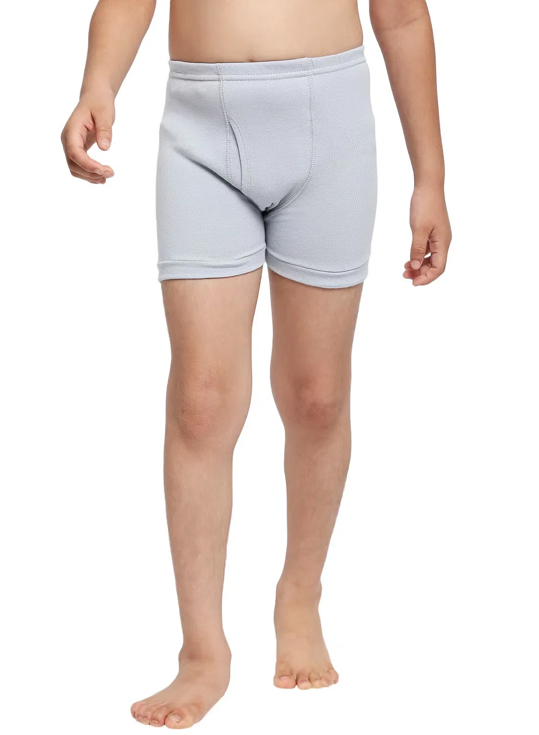 Шорты-боксеры хлопковые комплект из 3 штук Byc, светло-серый — фото 3