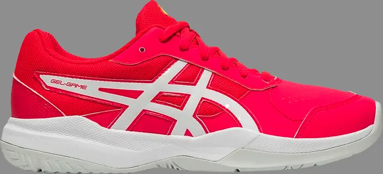 

Кроссовки gel game 7 gs 'laser pink white' Asics, розовый