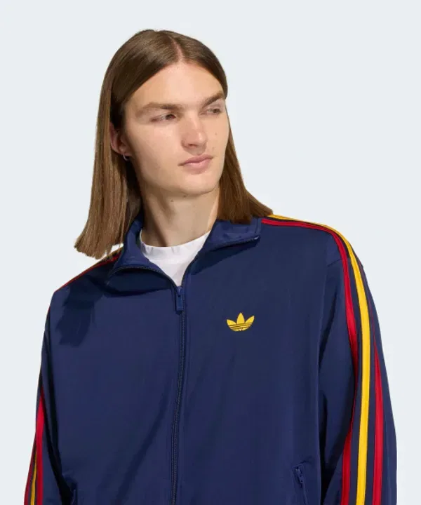 Тренировочная куртка Firebird, Adidas, темно-синий, желтый, красный — фото 3